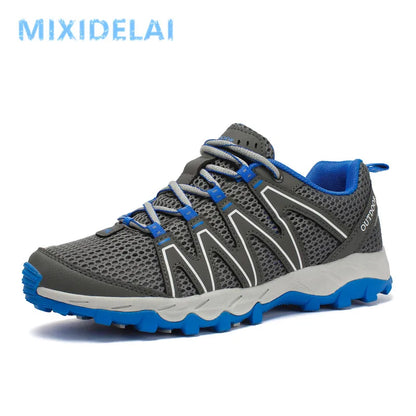 2026 New Hot Sale Men's Casual Shoes Summer Outdoor Sneakers Mesh Breathable Men's Shoes Comfortable Men Loafers Big Size 39-46