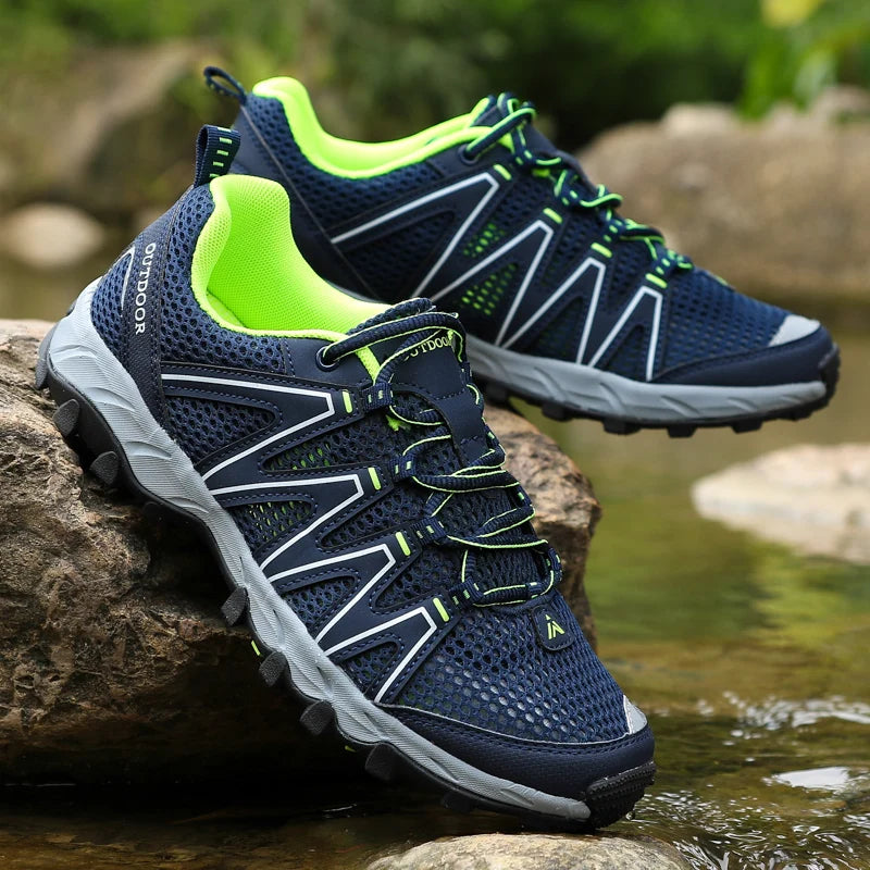 2026 New Hot Sale Men's Casual Shoes Summer Outdoor Sneakers Mesh Breathable Men's Shoes Comfortable Men Loafers Big Size 39-46