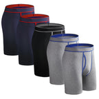 Men Long Underwear - Cotton underwear / 5pcs