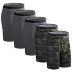 Men Long Underwear - Cotton underwear / 5pcs