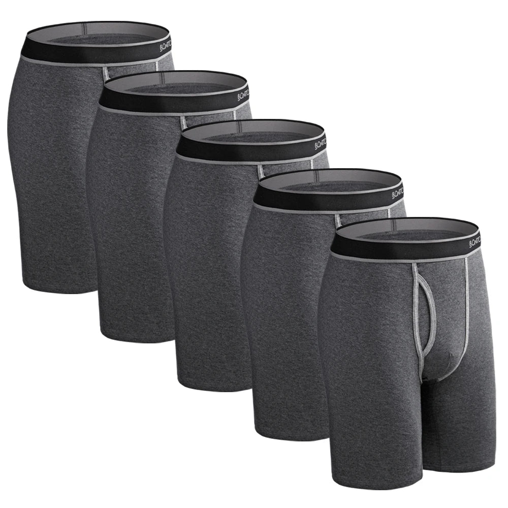 Men Long Underwear - Cotton underwear / 5pcs
