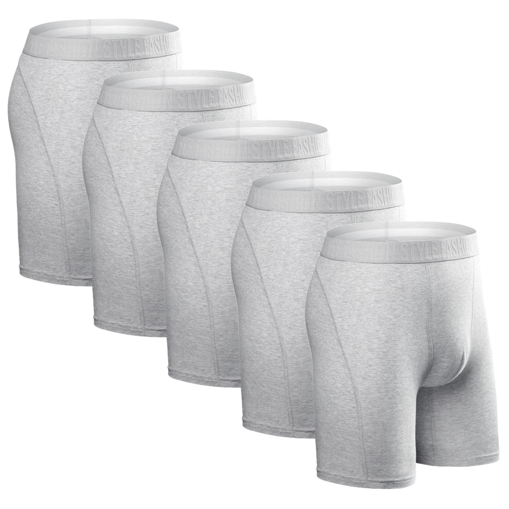 Men Long Underwear - Cotton underwear / 5pcs