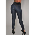 Women Jeans "High Waist Push Up Jeans High Elastic Stretch Ladies Mom Jeans Female"