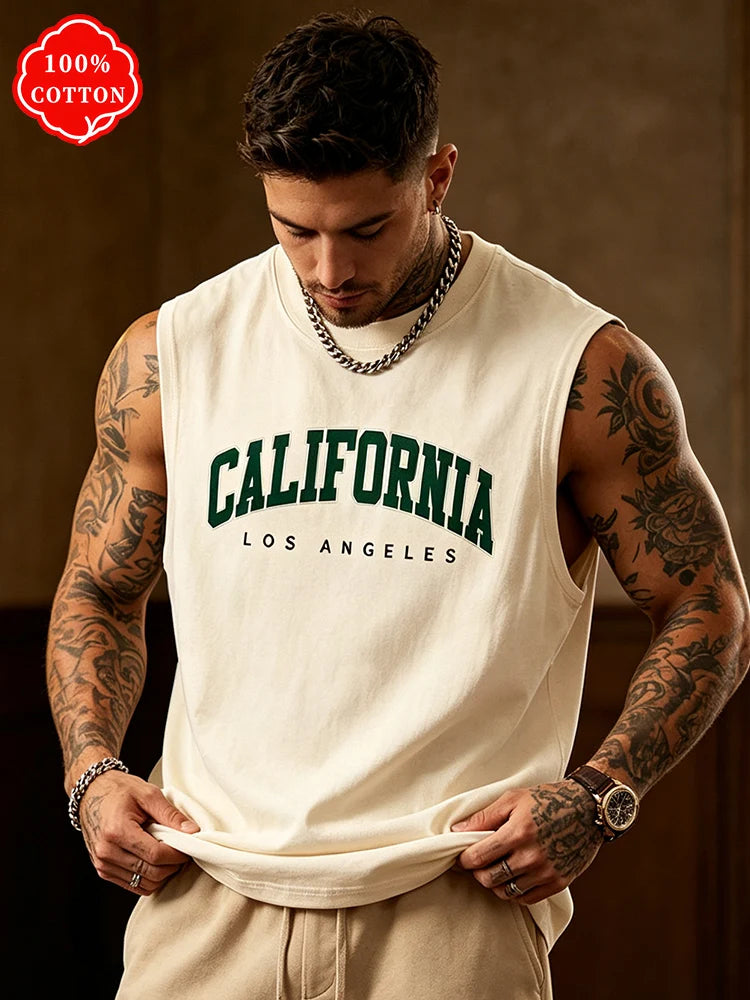 Men Tank Shirt "California Los Angels"