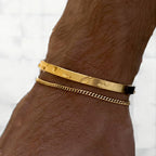 Men Jewelry & Accessory "Stackable Bracelets for Men, 925 Sterling Silver"