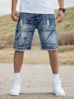 Men Short "Casual Spring/Summer Denim Shorts"