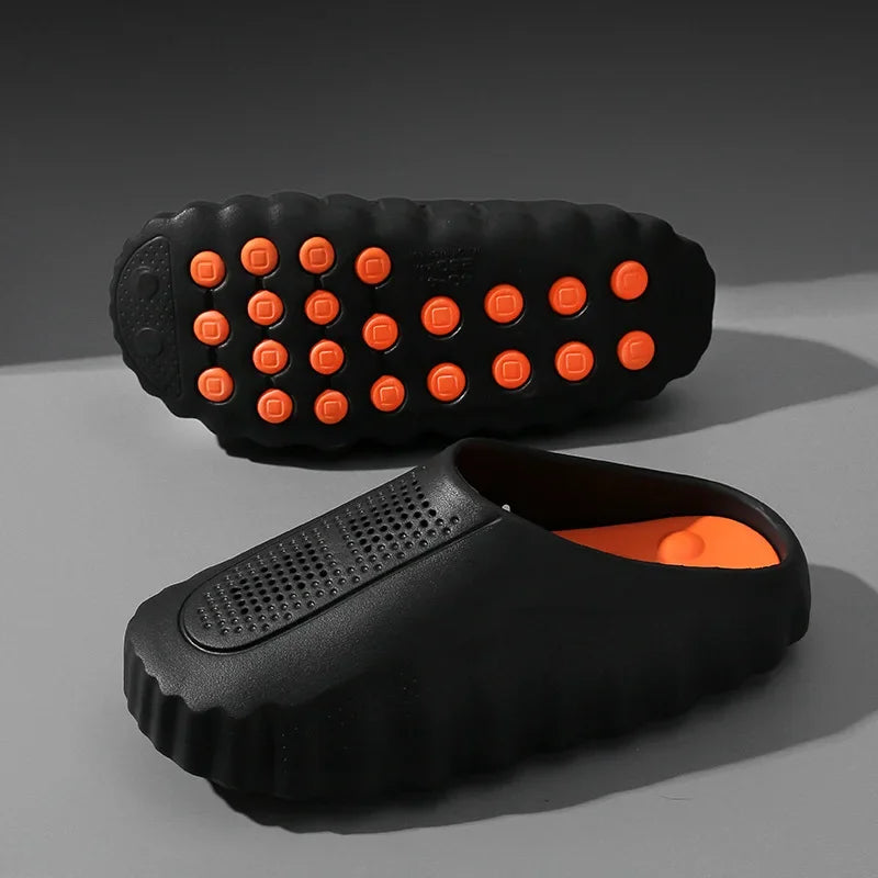 Men Slippers "Soft EVA Massage Slide Slippers Acupressure Non-Slip"
