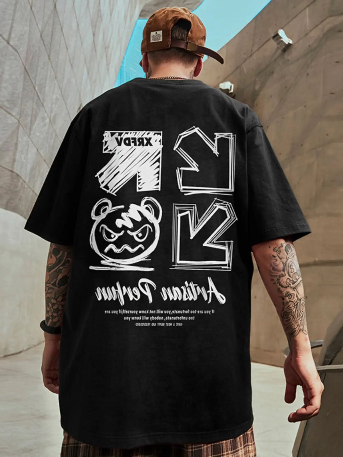 Men T-Shirt "3 Arrows & Teddy Head"