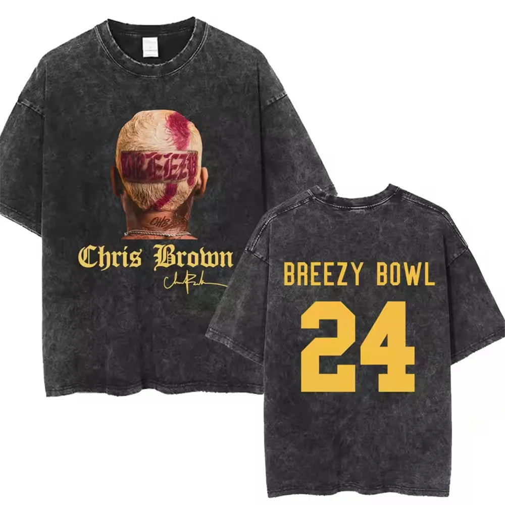 Men's T-Shirt "Chris Brown Breezy Bowl XX Concert"