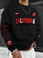 Men Hoodie Sweatshirt "California 23"