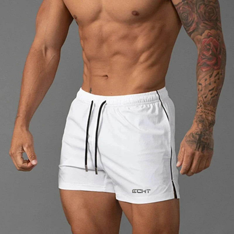 Men's Summer Swimming Solid Color Swimsuit