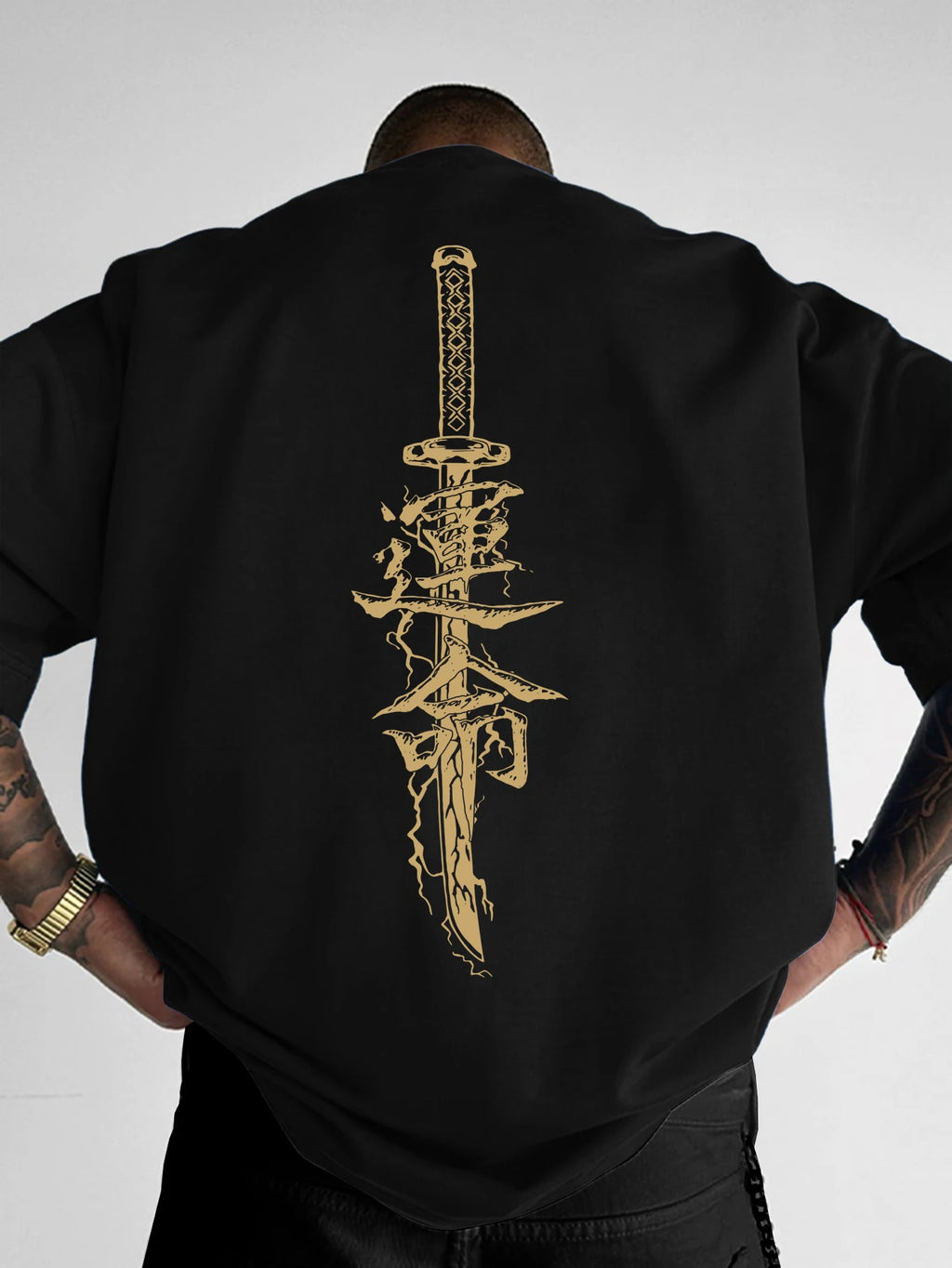 Men T-Shirt "Samurai Katana Sword"