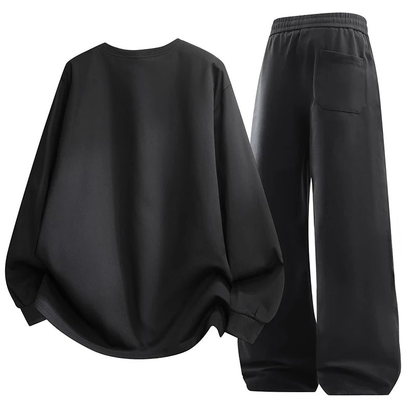 Men Mathing Set "Athletic Sports Sweatsuit Long Sleeve Pullover"