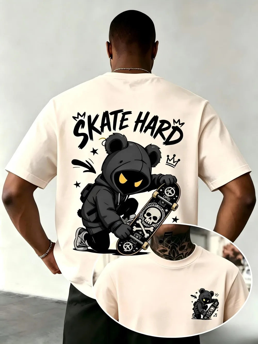 Men T-Shirt"Skate Hard"