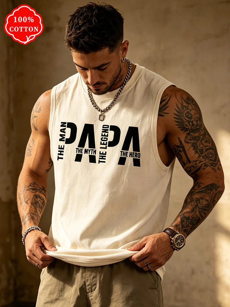 Men Tank Shirt "PAPA"