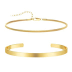 Men Jewelry & Accessory "Stackable Bracelets for Men, 925 Sterling Silver"
