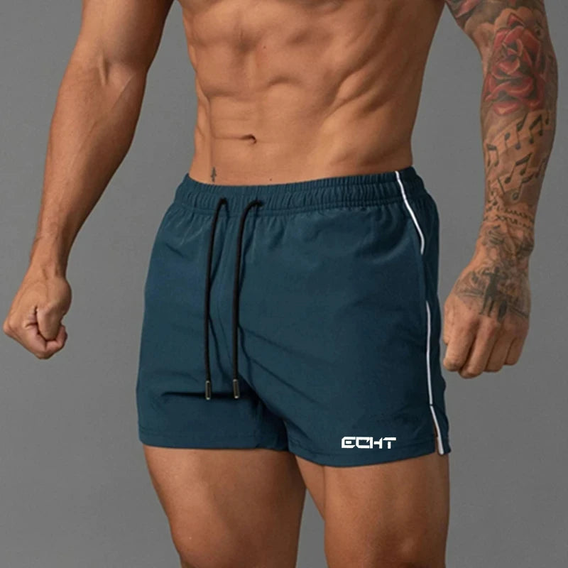 Men's Summer Swimming Solid Color Swimsuit