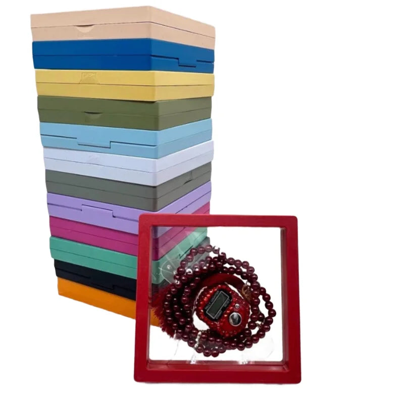 2025 New Muslim Prayer Set With Gift Box Pray For 99 Beaded Bracelets Resettable Finger Counter Ring Eid Al-Fitr Prayer Gifts