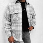 Men Shirt "Flannel Shirt Jacket "