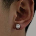 Men Jewerly & Accessories "Trendy 925 Sterling Silver Needle Earrings For Men"