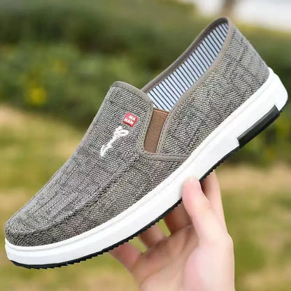 Men's Oxford Sneakers Canvas Lightweight Breathable Soft Sole Affordable Free Shipping Shoes