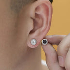 Men Jewerly & Accessories "Trendy 925 Sterling Silver Needle Earrings For Men"