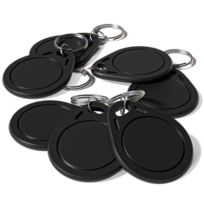 NFC tag Ntag215 black keychain rewritable NFC business card programmable 504 byte memory,compatible with Android and iPhone