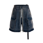 Men Short "Ro Style Ribbons Streetwear Multi-pockets Cargo Short"