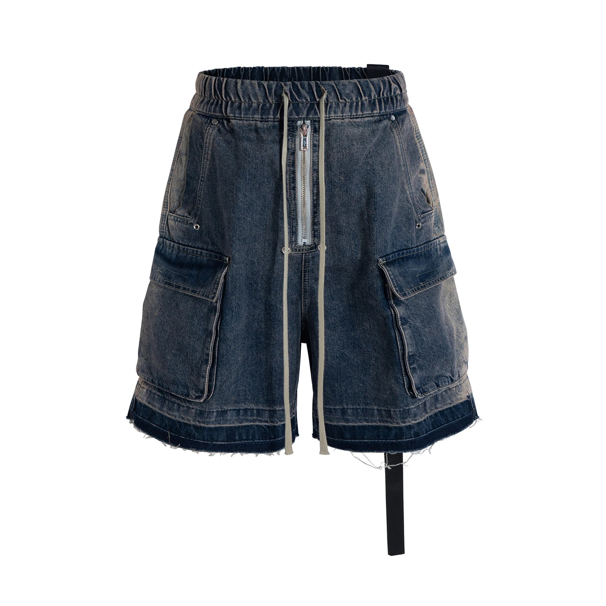 Men Short "Ro Style Ribbons Streetwear Multi-pockets Cargo Short"