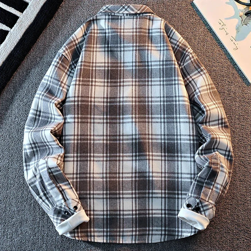 Men Shirt "Grid Check Flannel"