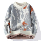 Men Sweater "Autumn and winter Men's Fashion casual Round Neck"