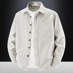 Men Shirt "Solid Color Long-Sleeved"