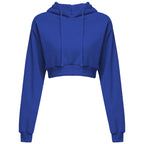 Women Sweaters & Hoodies "New Fashion Women Hoodie Sweatshirt Short Top Coat Sport Pullover"