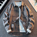 Men Shirt "Grid Check Flannel"