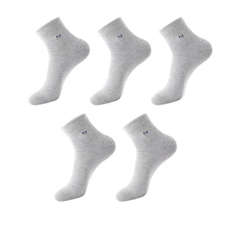 Men's Sports Socks "Mid Tube Socks" 5 Pairs