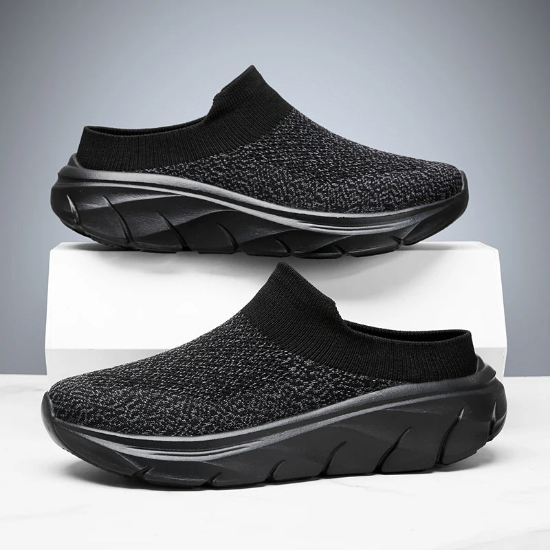 Men Slippers New Summer Breathable Home Indoor Slippers Men Thick Bottom Slides Fashion Walking Shoes Men chanclas de hombre