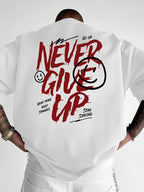 Men's T-Shirt "Never Give Up"