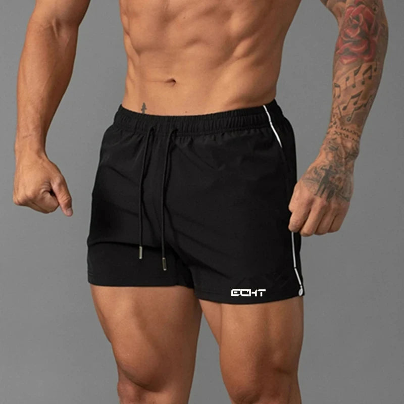 Men's Summer Swimming Solid Color Swimsuit