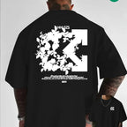 Men T-Shirt "Floral Arrow Graphic"