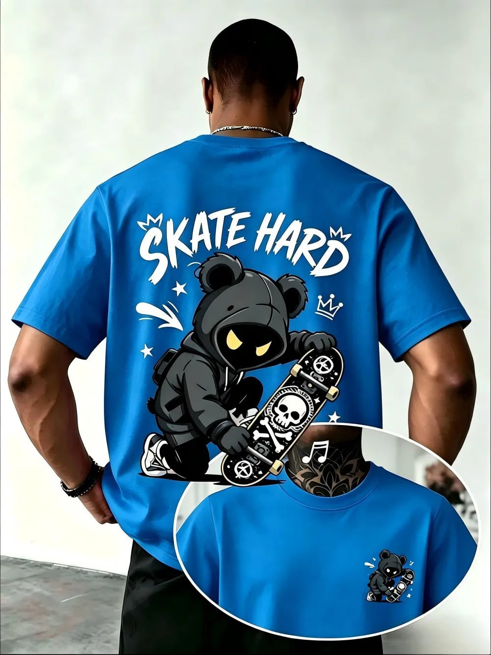 Men T-Shirt"Skate Hard"