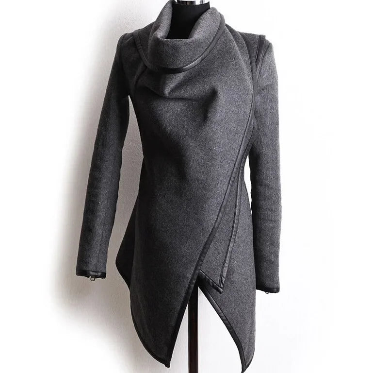 Women Coat & Jacket "Trench Coat Long Cashmere Overcoats Trench Woolen Coat"