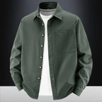 Men Shirt "Solid Color Long-Sleeved"