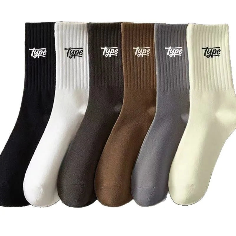 Men's Sports Socks "mid length socks" 1/6 pairs
