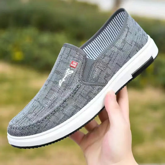 Men's Oxford Sneakers Canvas Lightweight Breathable Soft Sole Affordable Free Shipping Shoes