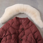 Women Coat & Jacket "Winter New Thicke Warm Parkas Removable Fur Collar Bread Coat Loose"