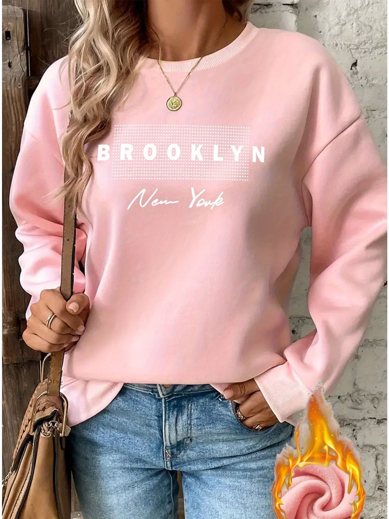 Women's autumn and winter casual fashion loose comfortable warm