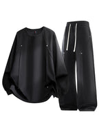 Men Mathing Set "Athletic Sports Sweatsuit Long Sleeve Pullover"