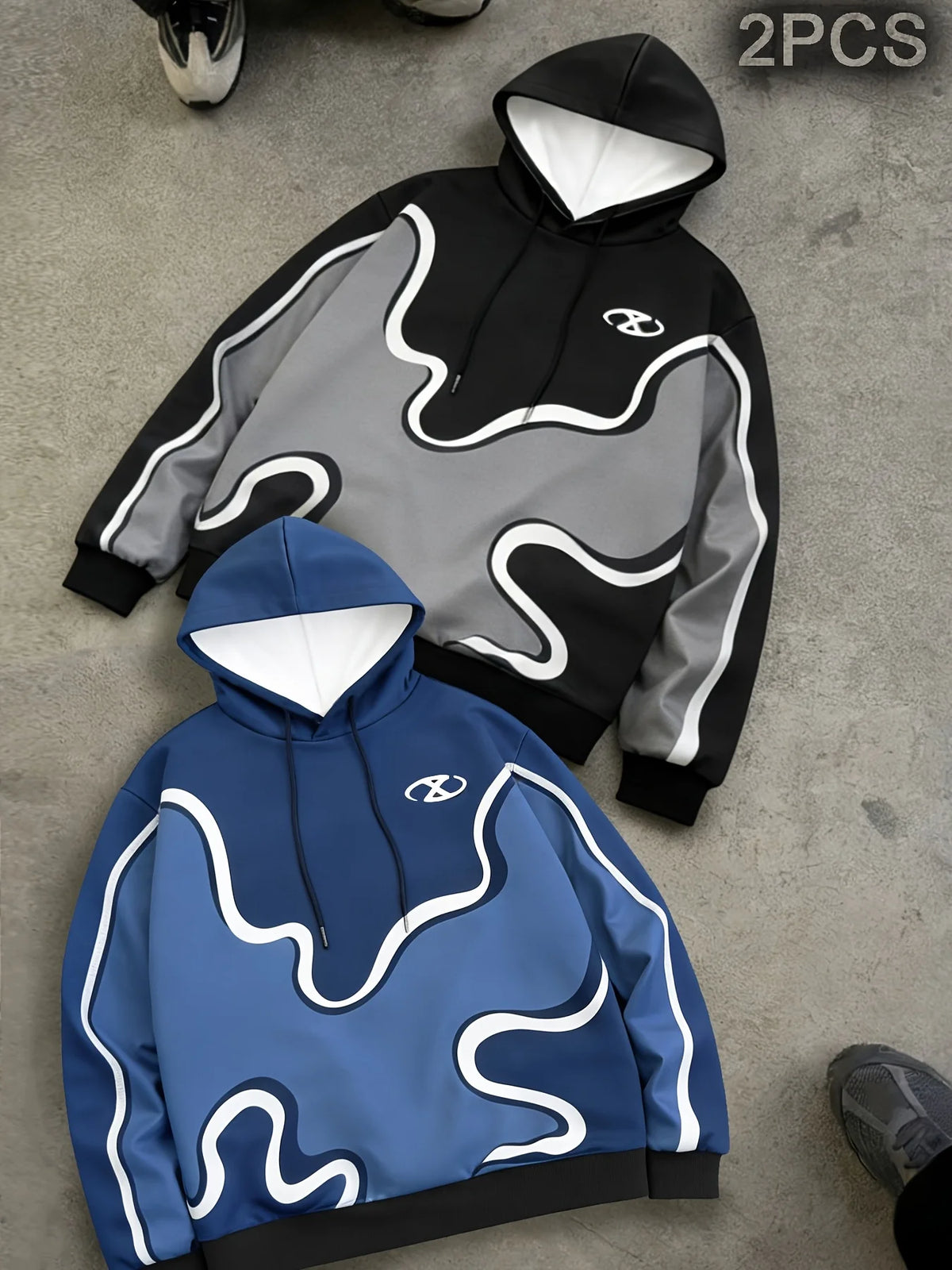 Men Hoodies & Sweatshirt "Hooded Sweatshirt with 3D Print"