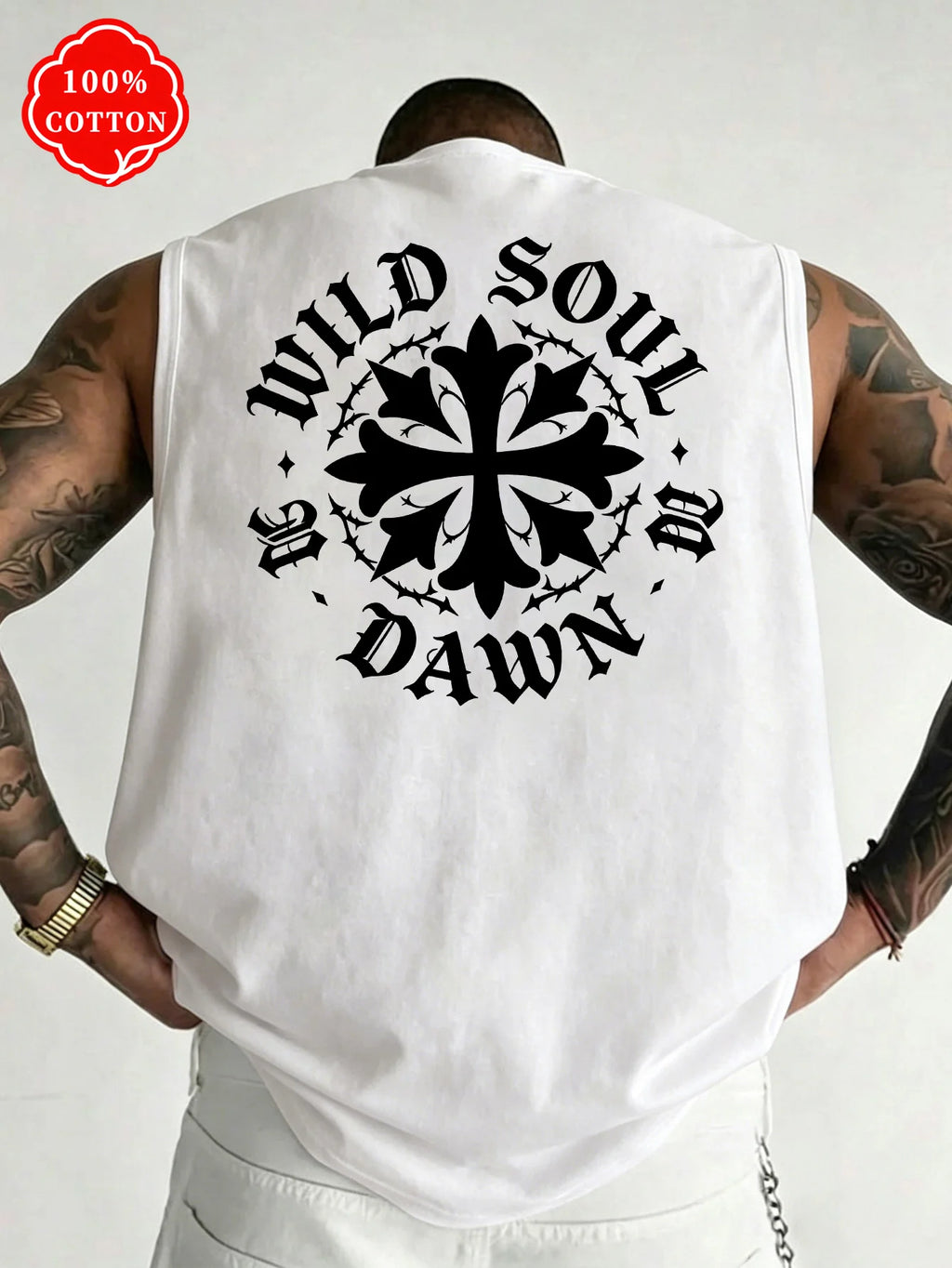 Men Tank Shirt "Wild Soul Dawn"