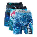 Men Long Underwear - ETHIKA Men Boxers Breathable / 3pcs